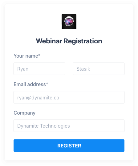 Host Modern Webinars