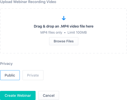 Host Modern Webinars