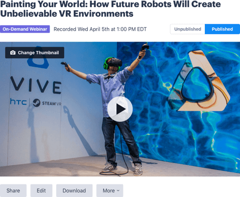 Host Modern Webinars